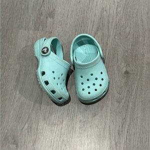 Aquamarine Toddler Classic Crocs
